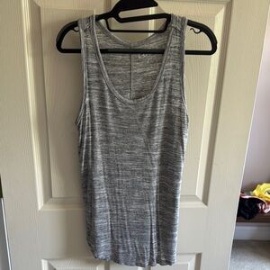 LOFT Heathered Gray Tank Top